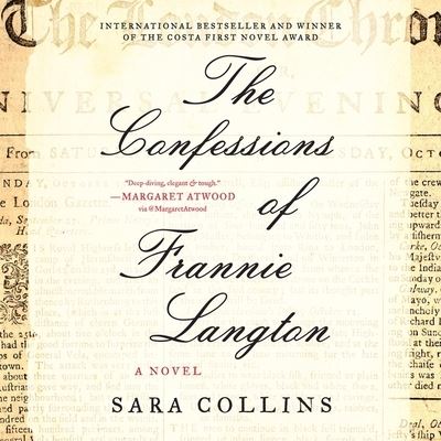 Cover for Sara Collins · The Confessions of Frannie Langton (CD) (2019)