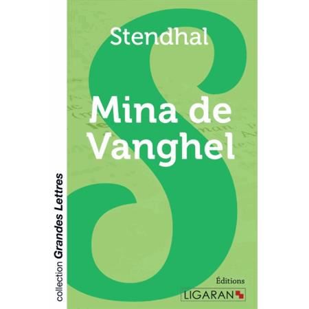 Cover for Stendhal · Mina de Vanghel (grands caractères) (Paperback Book) (2015)