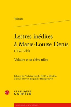 Cover for Voltaire · Lettres Inedites a Marie-Louise Denis (Buch) (2023)