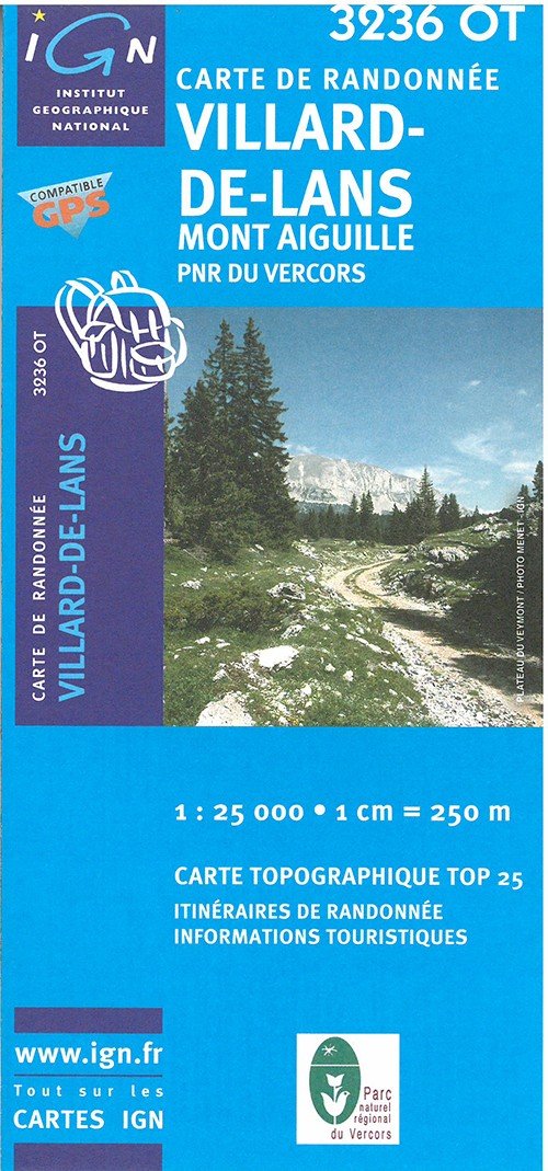Cover for Ign · IGN TOP25: Villard-de-Lans - Mont Aiguille, Parc National du Vercors (Tryksag) (2015)
