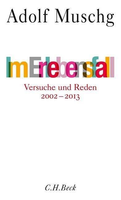 Cover for Muschg · Im Erlebensfall (Book)