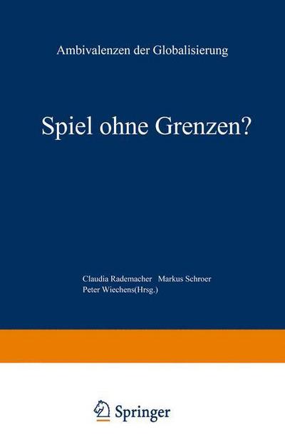 Cover for Claudia Rademacher · Spiel Ohne Grenzen? (Paperback Book) [1999 edition] (1999)