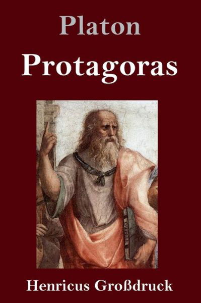 Cover for Platon · Protagoras (Grossdruck) (Innbunden bok) (2020)