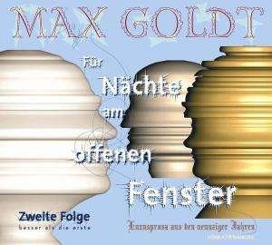 Cover for Max Goldt · Max Goldt.2,cd-a (CD)