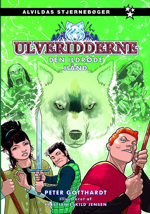 Cover for Peter Gotthardt · Ulveridderne: Ulveridderne 2: Den ildrøde hånd (Gebundesens Buch) [1. Ausgabe] (2018)