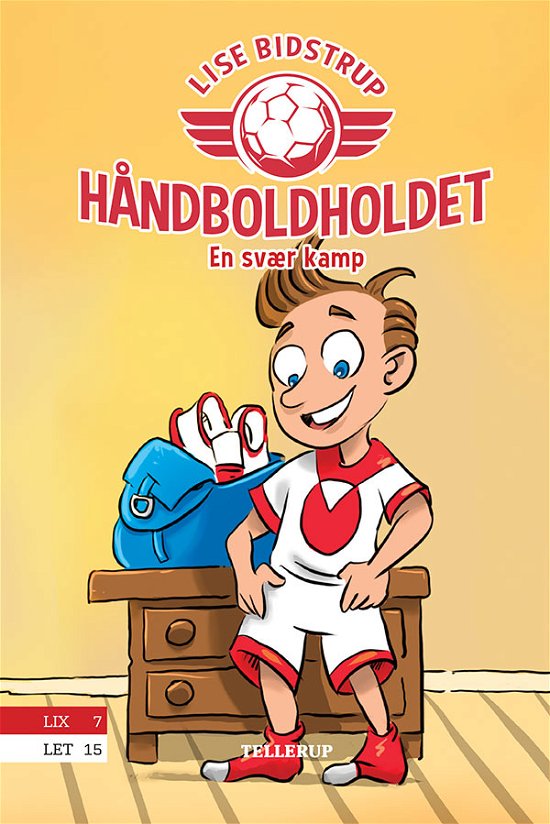 Cover for Lise Bidstrup · Håndboldholdet, 1: Håndboldholdet #1: En svær kamp (Hardcover Book) [1. Painos] (2020)