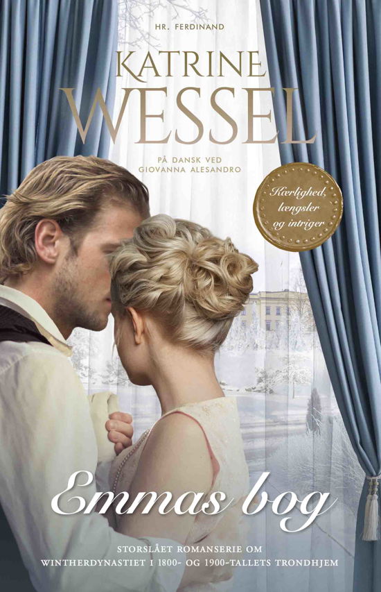 Cover for Katrine Wessel · Familien Winther: Emmas bog (Inbunden Bok) [1:a utgåva] (2023)
