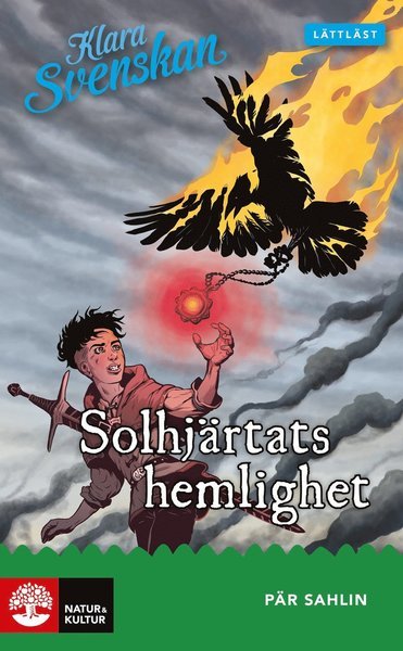Cover for Pär Sahlin · Klara svenskan åk 4 Solhjärtats hemlighet lättläst (Buch) (2020)