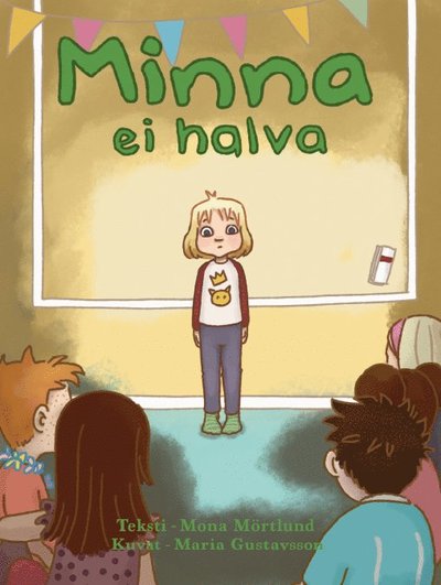 Cover for Mona Mörtlund · Minna ei halva (Hardcover Book) (2024)