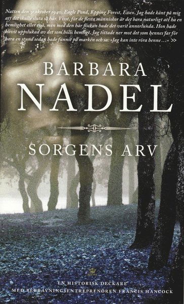 Cover for Barbara Nadel · Francis Hancock: Sorgens arv (Paperback Book) (2008)