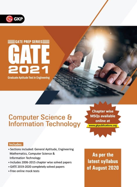 GATE 2021 - Guide - Computer Science and Information Technology (New syllabus added) - Gkp - Livros - G.K PUBLICATIONS PVT.LTD - 9789390187560 - 29 de novembro de 2020