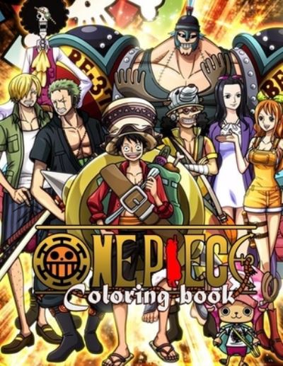 Cover for Rebecca Romero · One Piece Coloring Book (Paperback Book) (2021)