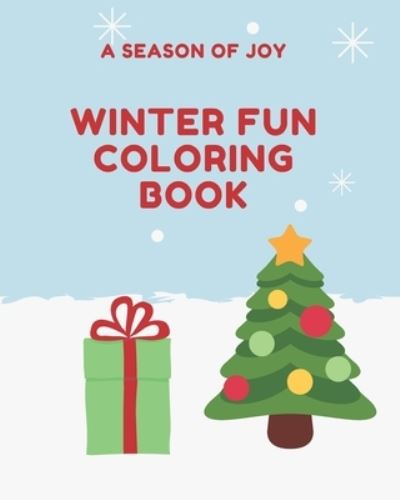 Cover for Carys An Books · A Season of Joy Winter Fun Coloring book (Paperback Book) (2020)