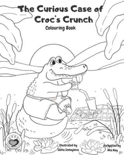 Cover for Mia Hay · The Curious Case of Croc's Crunch: Colouring Book - Symbiotic Tales (Paperback Book) (2021)