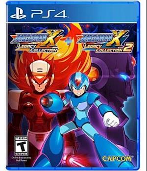 Cover for Capcom · Mega Man X Legacy Collection 1 + 2 (#) (PS4)