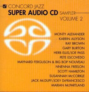 Cover for Various Artist · Concord Jazz Super Audio CD Sampler Volume 2 (CD) (2022)