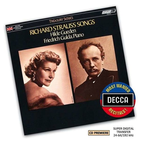 Most Wanted Recitals: Richard Strauss Songs - Gueden / Guida - Musiikki - CLASSICAL - 0028948081561 - tiistai 8. heinäkuuta 2014