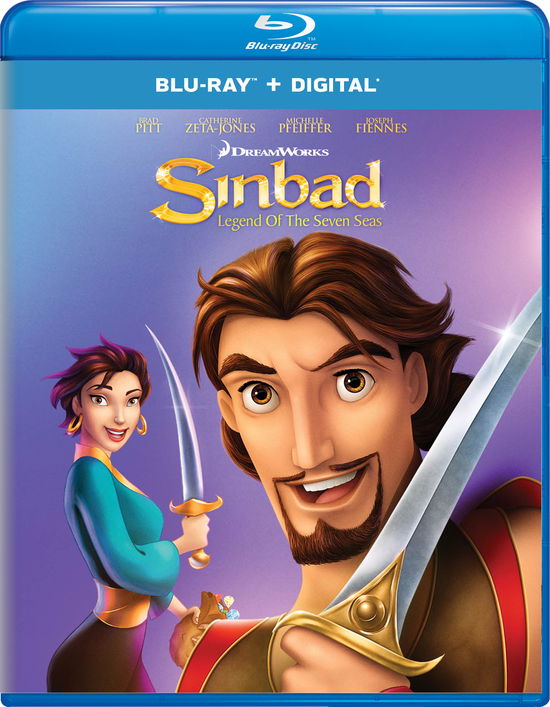 Cover for Sinbad: Legend of the Seven Seas (Blu-ray) [United States edition] (2019)