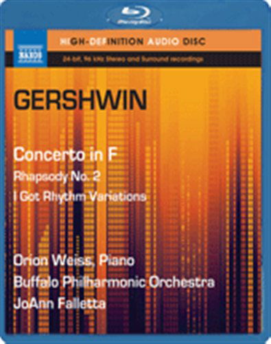 Concerto in F - G. Gershwin - Elokuva - NAXOS - 0730099002561 - maanantai 27. helmikuuta 2012