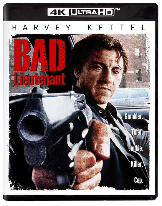 Cover for Bad Lieutenant (4K UHD Blu-ray) (2024)