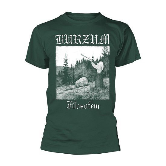 Cover for Burzum · Filosofem 2018 (Green) (T-shirt) [size XXL] (2023)