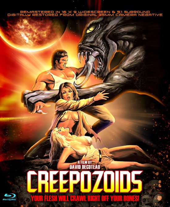 Cover for Creepozoids (Blu-ray) (2025)