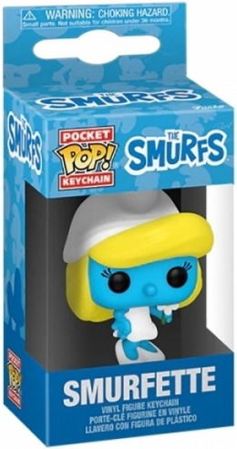 Funko Pop Animation Keychain Smurfs Smurfette - Funko Pop Keychain - Merchandise - Funko - 0889698792561 - June 4, 2024