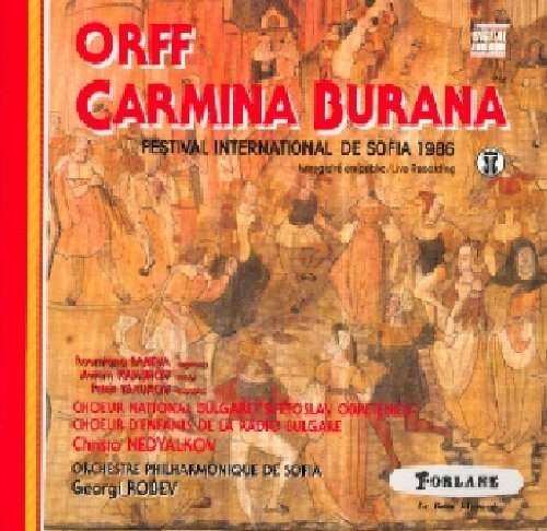 Carl Orff - Carmina Burana - Carl Orff - Muziek - Forlane (Tudor Recording) - 3399240165561 - 8 november 2019