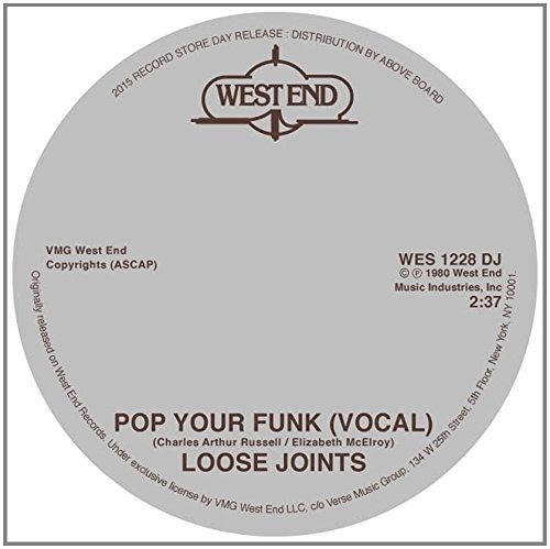 Cover for Loose Joints · Pop Your Funk (LP) [EP edition] (2019)
