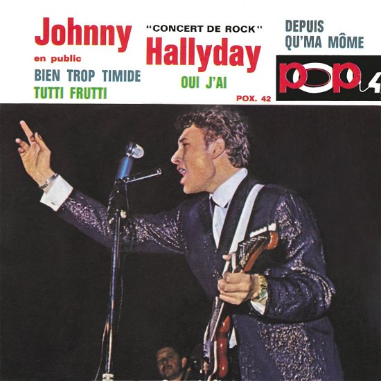 Cover for Johnny Hallyday · Concert De Rock (LP) (2019)
