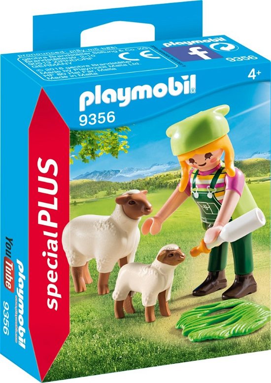 Cover for Playmobil · Playmobil 9356 Schapenhoedster (Toys) (2019)