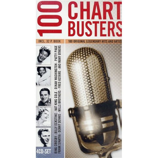 Cover for 100 Chart Busters · 100 Chart Busters - 100 Original Legendary Hits And Artists (CD)