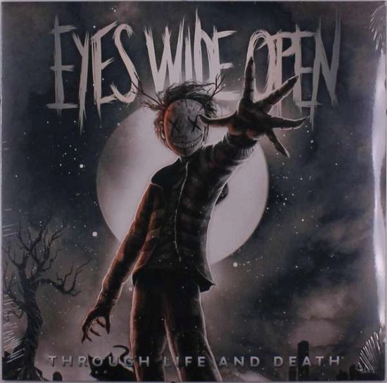Cover for Eyes Wide Open · Through Life and Death (Black / Blue Marbled) (VINYL) (2021)