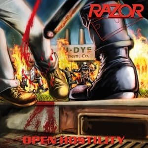 Cover for Razor · Open Hostility LP (LP) [Limited edition] (2015)