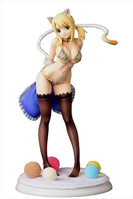 Cover for Fairy Tail Statue 1/6 Lucy Heartfilia · Fairy Tail Statue 1/6 Lucy Heartfilia - Leopard pr (Leketøy) (2024)