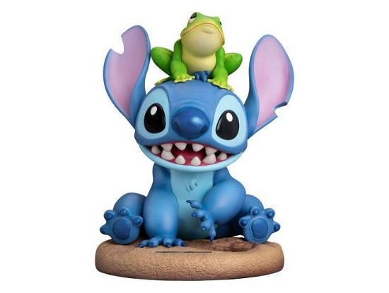Disney 100th Master Craft Statue Stitch with Frog - Beast Kingdom - Merchandise -  - 4711203455561 - 13. juni 2023