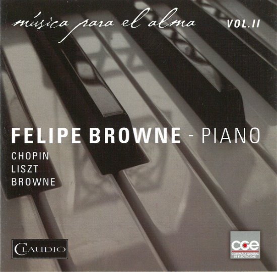 Cover for Felipe Browne · Chopinlisztbrowne Vol 2 (DVD) (2014)