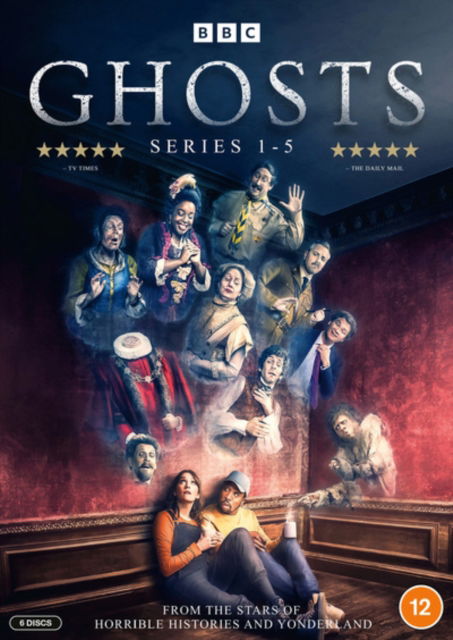 Ghosts Series 1 to 5 Complete Collection - Ghosts Series 15 - Films - BBC - 5051561045561 - 8 janvier 2024