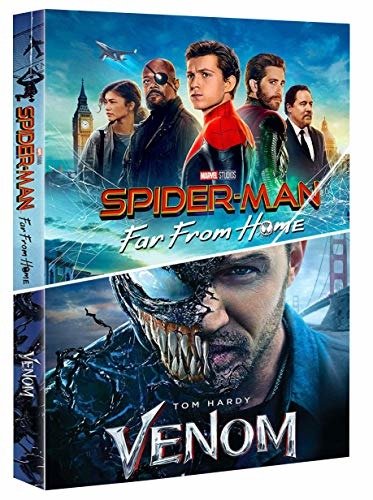Riz Ahmed,jon Favreau,jake Gyllenhaal,tom Hardy,tom Holland,samuel L. Jackson,michelle Williams · Venom / Spider-man: Far from Home (DVD) (2020)