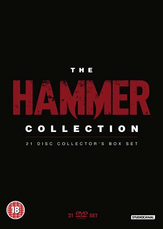 The Hammer Collection (21 Films) - Ultimate Hammer Collection 2013 - Film - Studio Canal (Optimum) - 5055201824561 - 16 september 2013