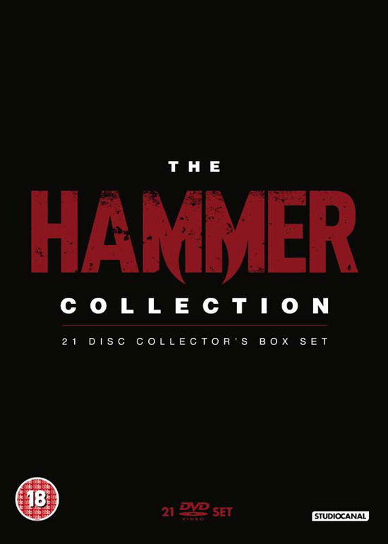 The Hammer Collection (21 Films) - Ultimate Hammer Collection 2013 - Elokuva - Studio Canal (Optimum) - 5055201824561 - maanantai 16. syyskuuta 2013