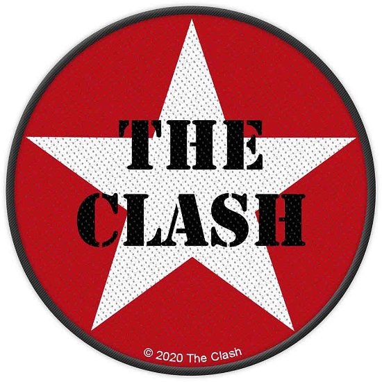 The Clash Standard Woven Patch: Military Logo - Clash - The - Merchandise -  - 5056365707561 - 