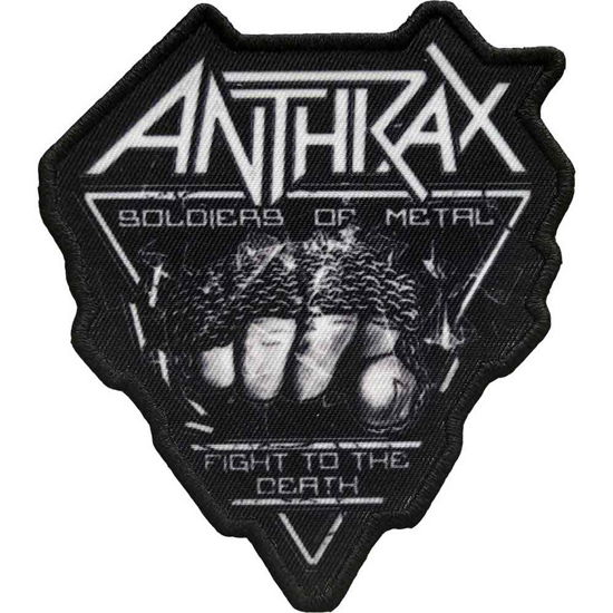 Anthrax Standard Printed Patch: Soldier Of Metal FTD - Anthrax - Koopwaar -  - 5056561040561 - 