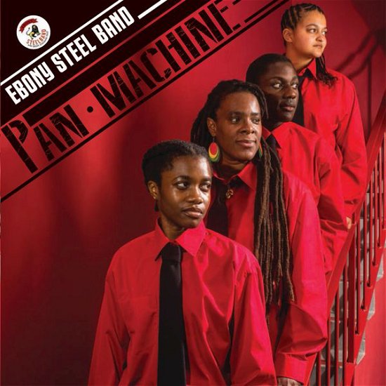 Cover for Ebony Steel Band · Pan Machine (LP) [Coloured edition] (2021)