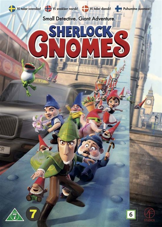 Mesterdetektiven Sherlock Gnomes -  - Elokuva -  - 7333018012561 - torstai 20. syyskuuta 2018
