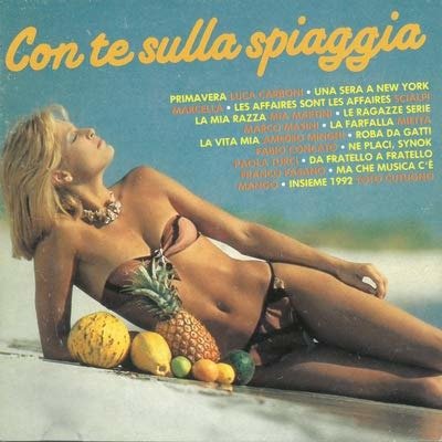 Cover for Luca Carboni   · Con Te Sulla Spiaggia (CD)