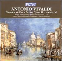 Violin Sonatas - Vivaldi / Serino / Testori / Cera / Marconato - Música - TACTUS - 8007194104561 - 13 de janeiro de 2009