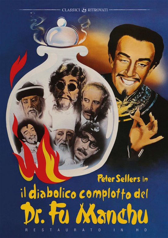 Cover for Diabolico Complotto Del Dr. Fu · Il Diabolico Complotto Del Dr. Fu Manchu (DVD) (2021)