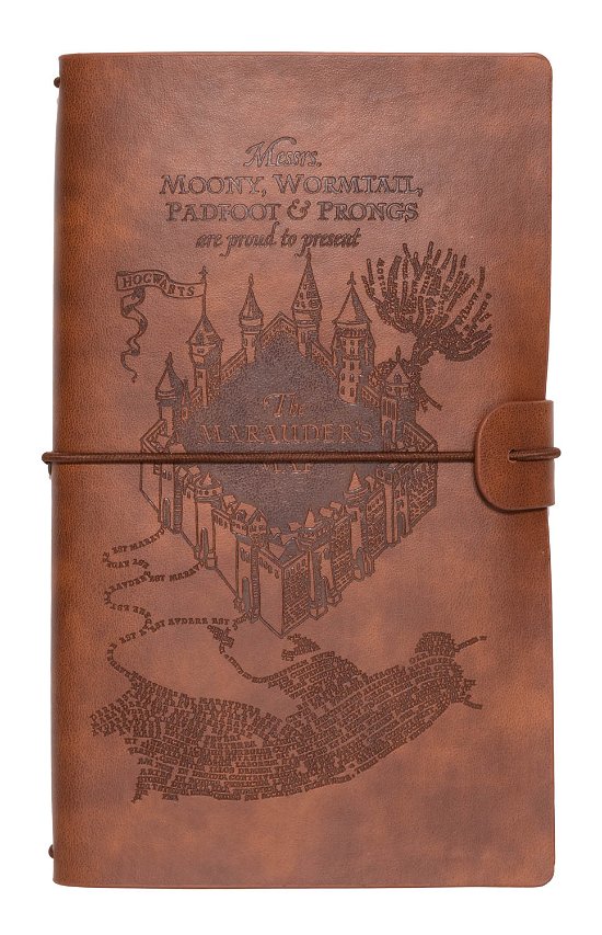 Marauders Map - Travel Notebook - Harry Potter - Merchandise -  - 8435497253561 - 