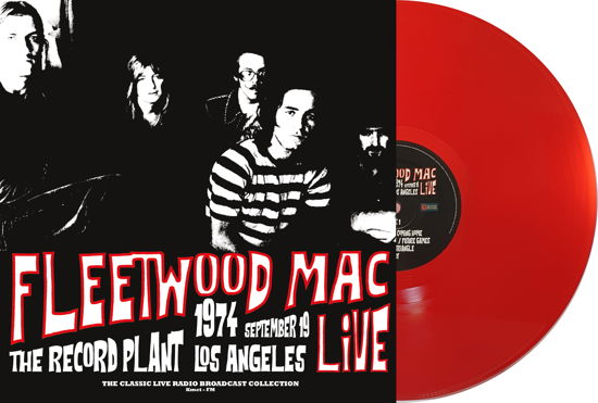 Live At The Record Plant 1974 (Red Vinyl) - Fleetwood Mac - Música - SECOND RECORDS - 9003829977561 - 2 de septiembre de 2022